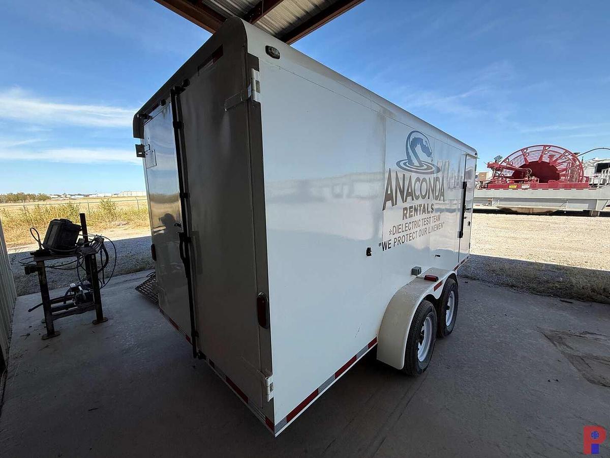 Used 16’ T/A BUMPER PULL DIELECTRIC TEST TRAILER