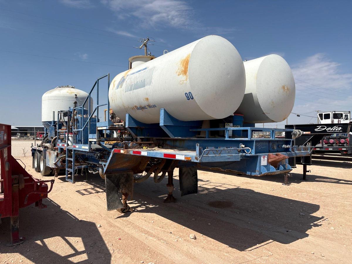 Used 2006 SHOPBUILT T/A CEMENT PUMP TRAILER