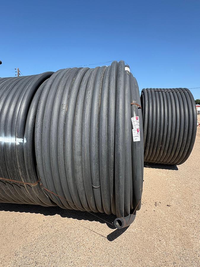 Used 1000’ ROLL OF USED 3” IPS POLY PIPE