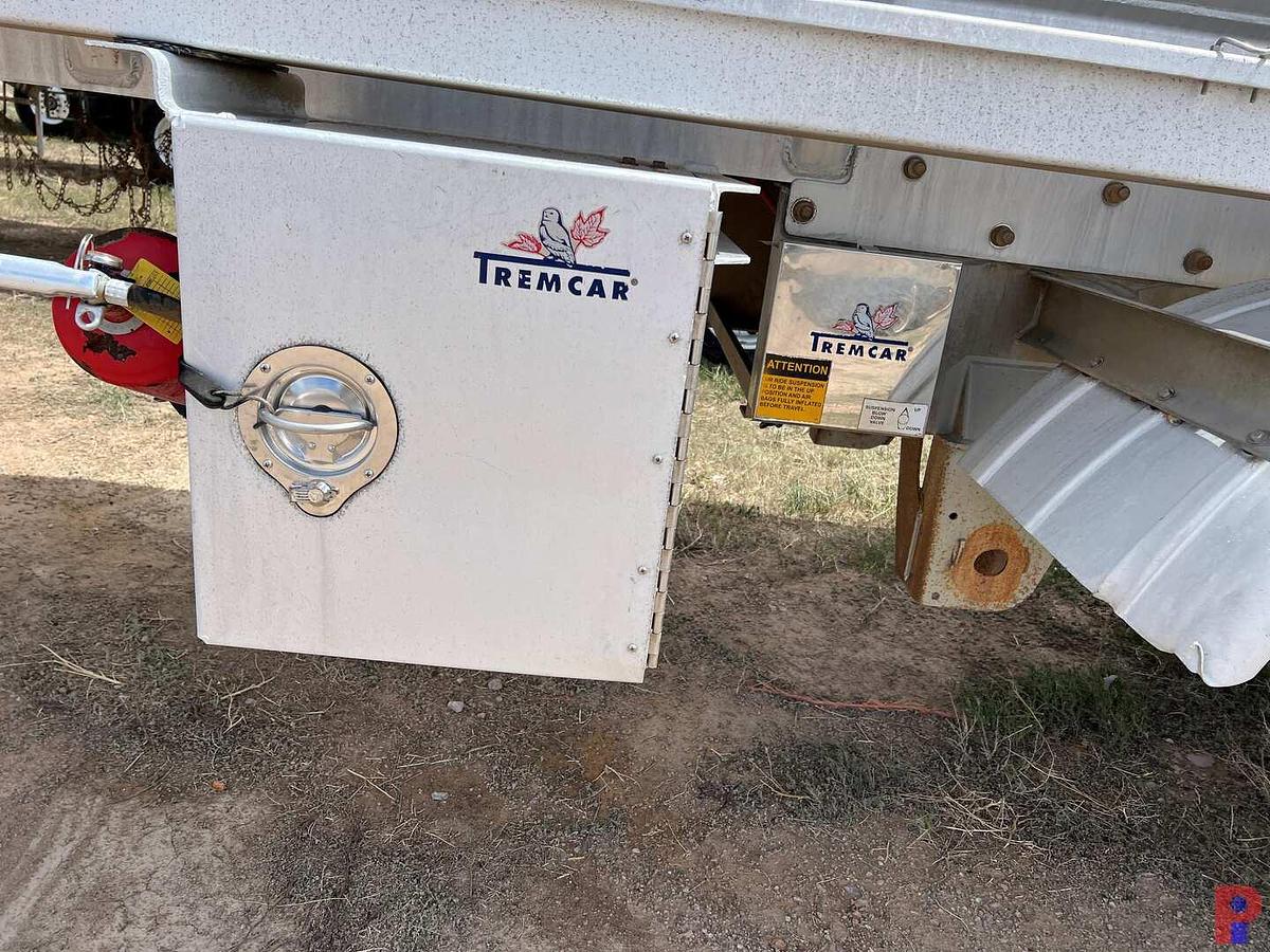 Used 2015 TREMCAR T/A 180BBL ALUM. VACUUM TRAILER