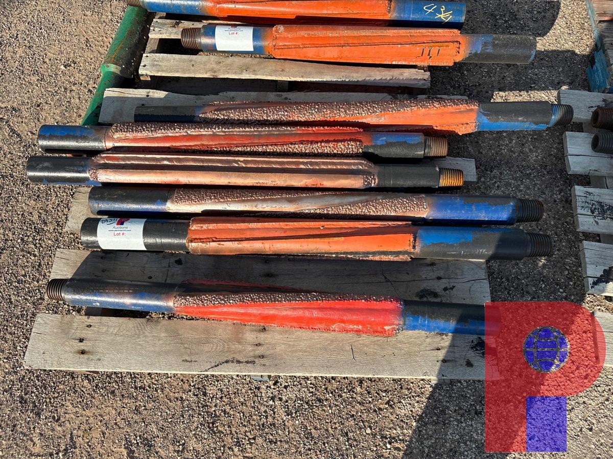 Used (6X$) ASSORTED STRING MILLS, 3-1/2”OD - 4-1/8”OD