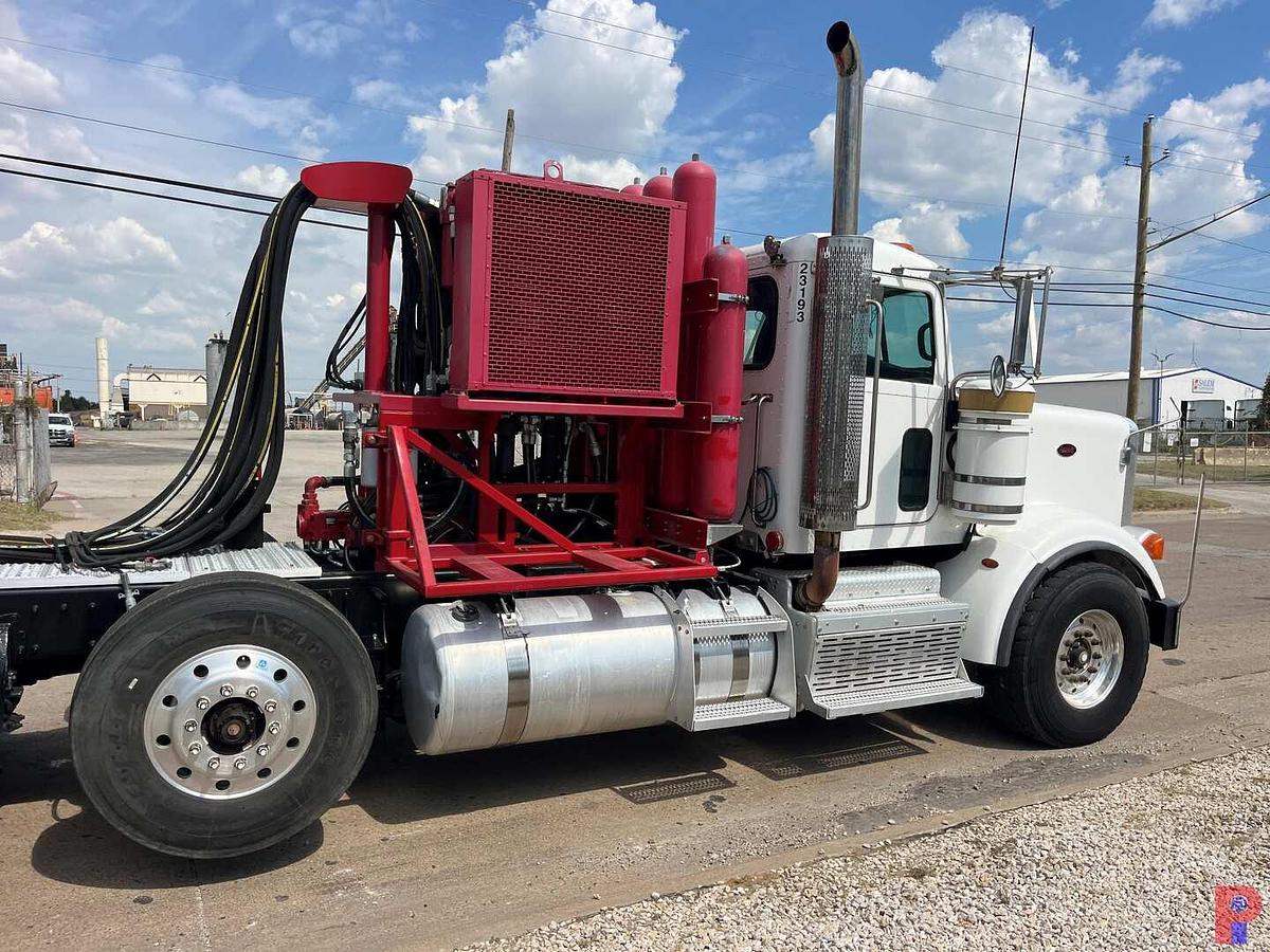 Used 2011 PETERBILT 367 TRI DRIVE 4-AXLE COIL TUBING HEAVY HAUL TRUCK