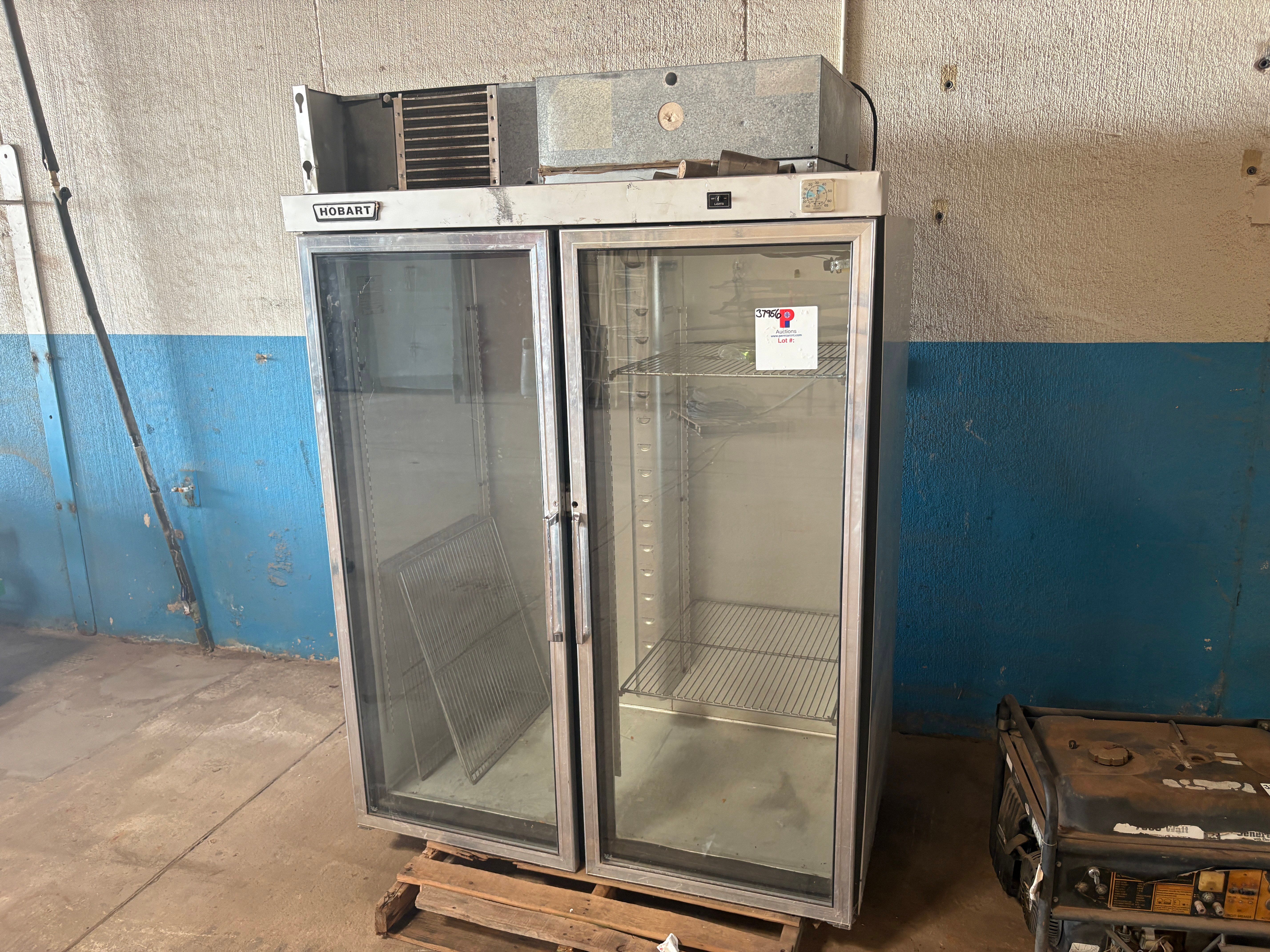 Used Hobart Q2 2-door refrigerator