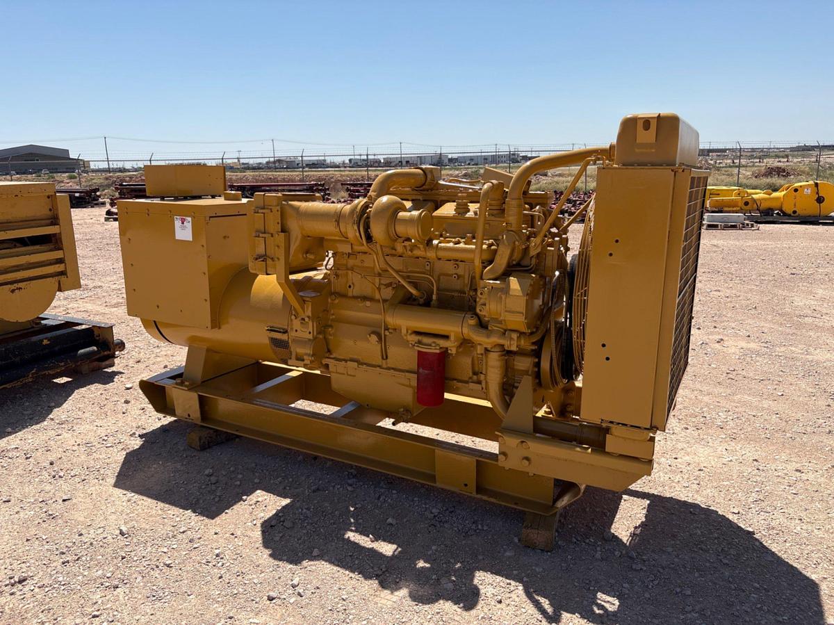 Used Cat D3406 260kw standby gen set