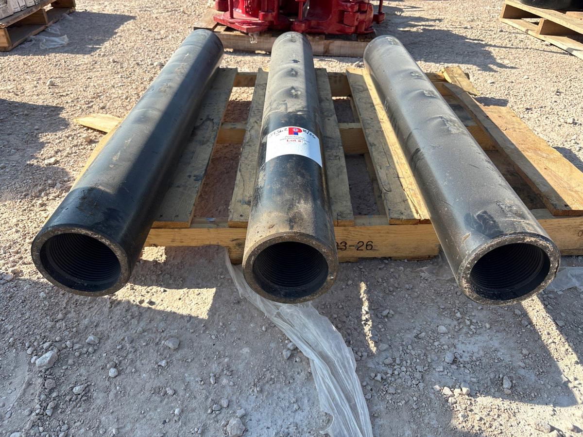 Used (3) 6”OD X-over subs