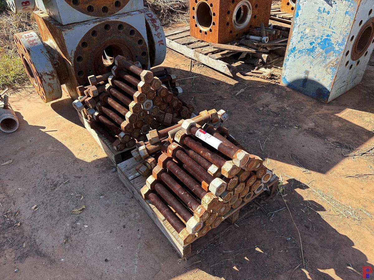 Used (2) PALLETS W/ (100) 1-1/2” STUDS