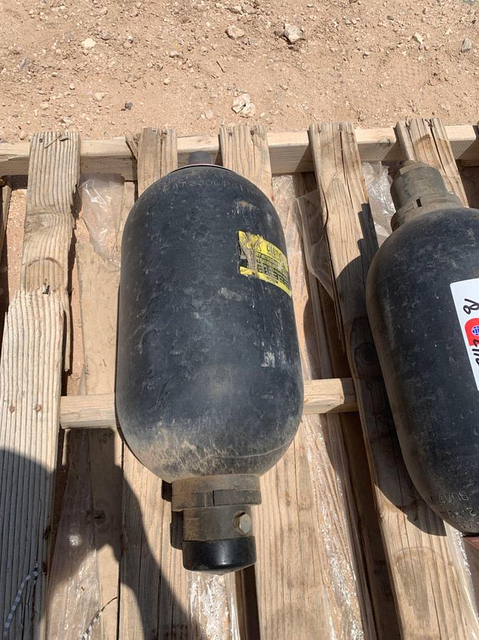 Used (2) 3600 PSI Accumulator BOP Bottles