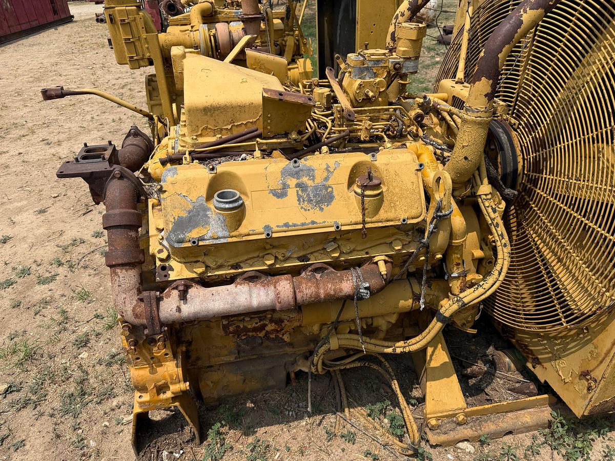 Used CATERPILLAR D3408 DIESEL ENGINE CORE W/ RADIATOR (INCOMPLETE)