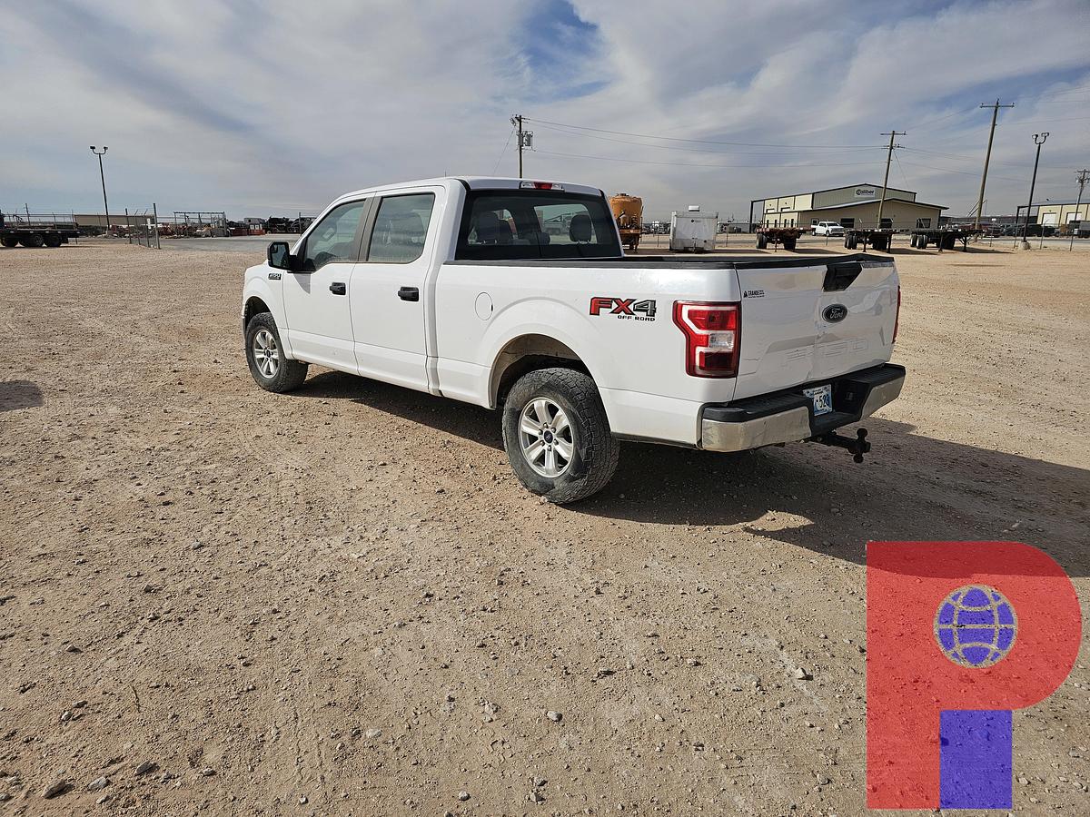 Used 2018 FORD F-150 CREW CAB PICKUP TRUCK, 4X4