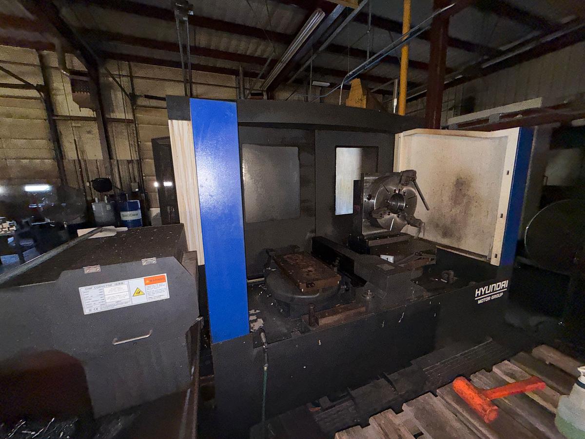 Used 2018 HYUNDAI WIA KH63G HORIZONTAL CNC MACHINING CENTER