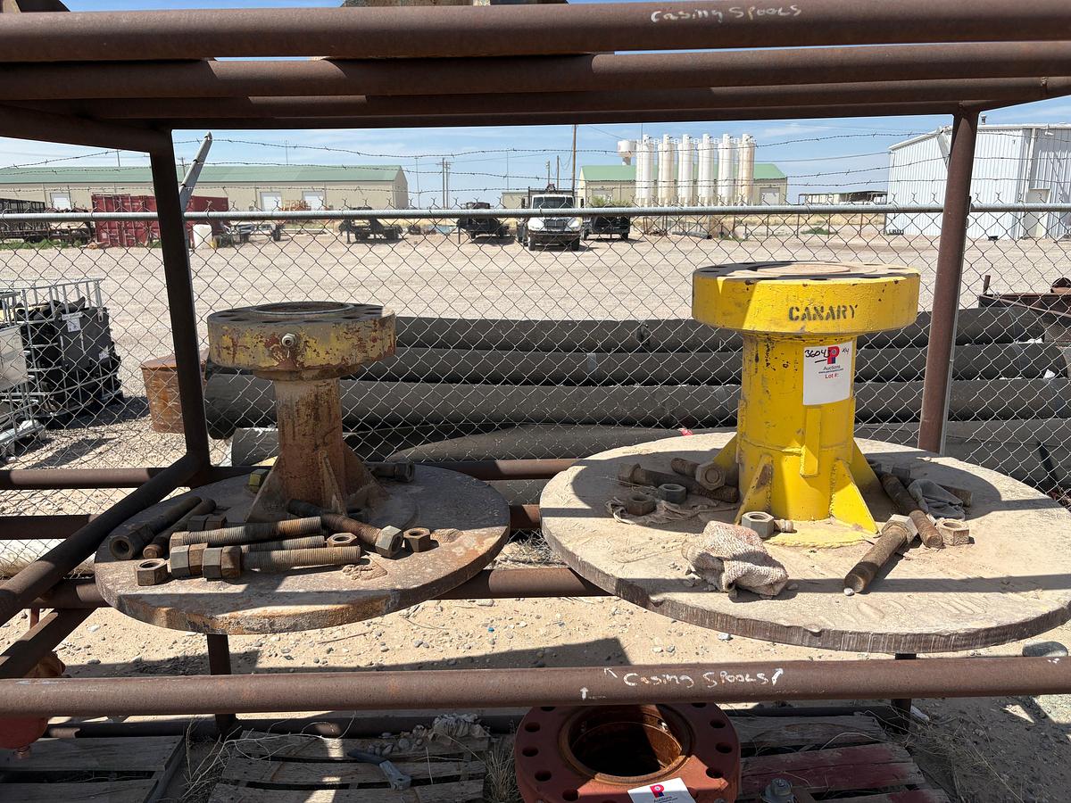 Used (4) assorted pressure test stumps
