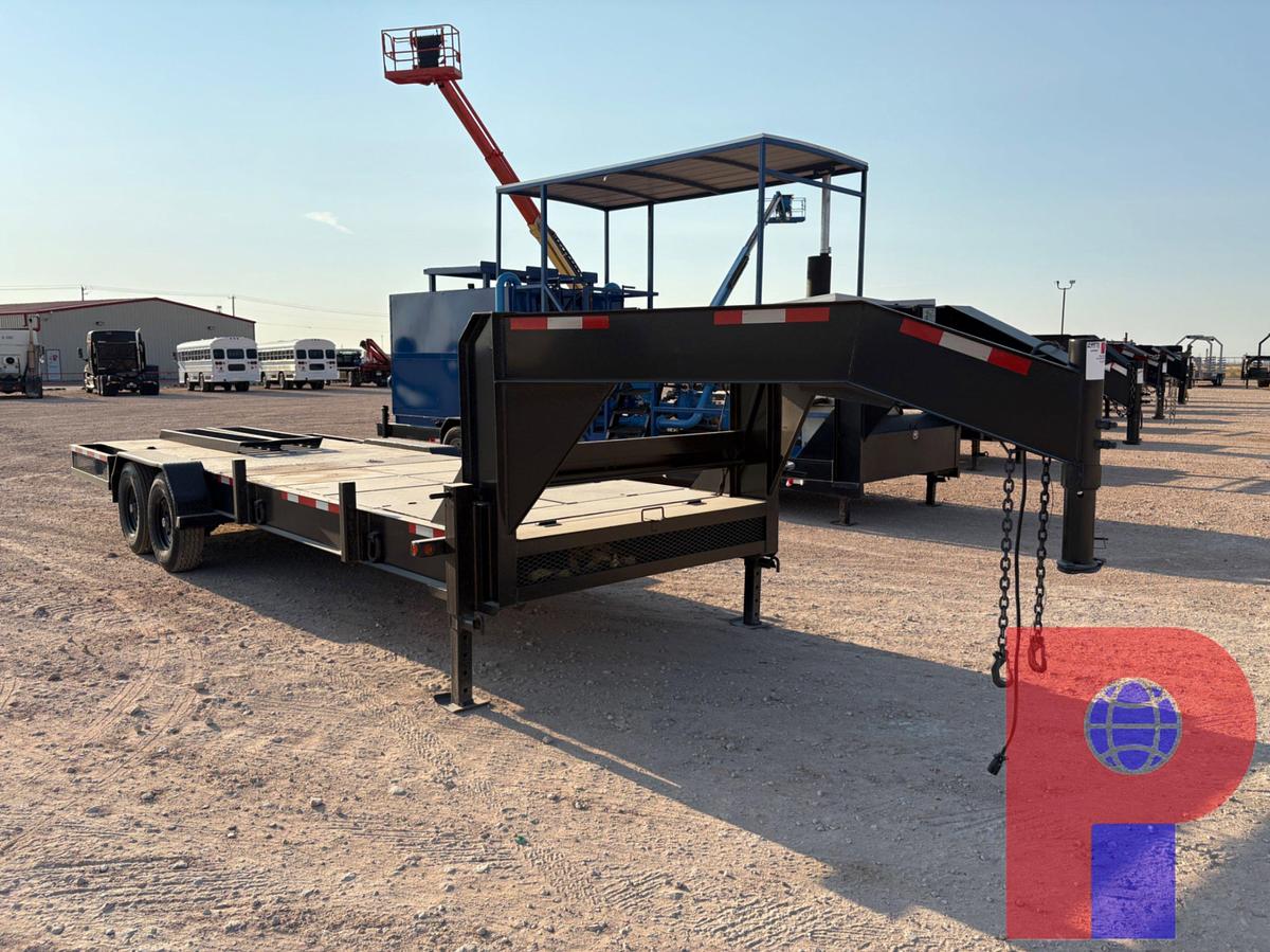 Used 2013 SUMMIT 24’ X 6.5’ T/A GOOSENECK TRAILER