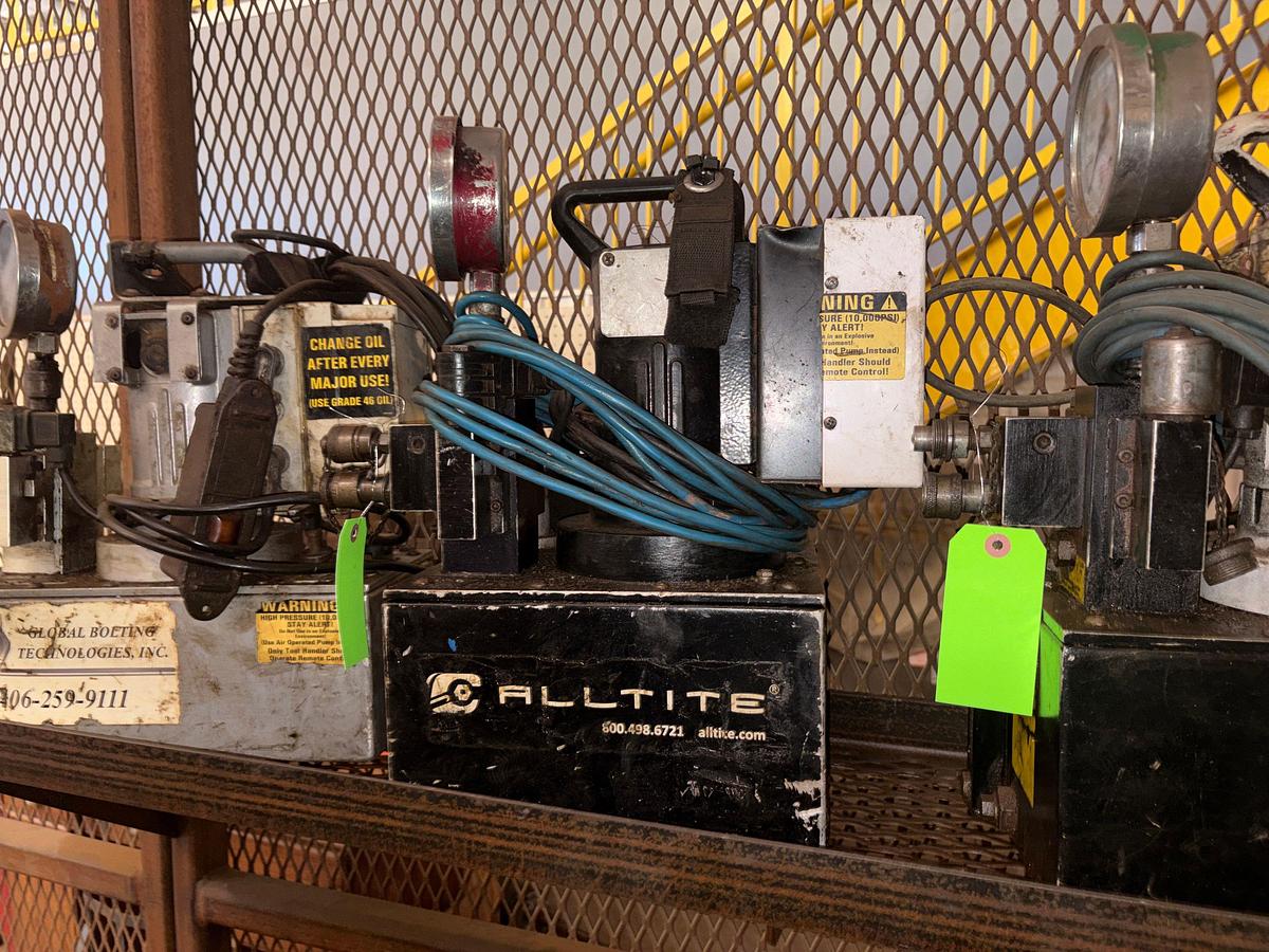 Used Alltite 10k psi hydraulic power pack