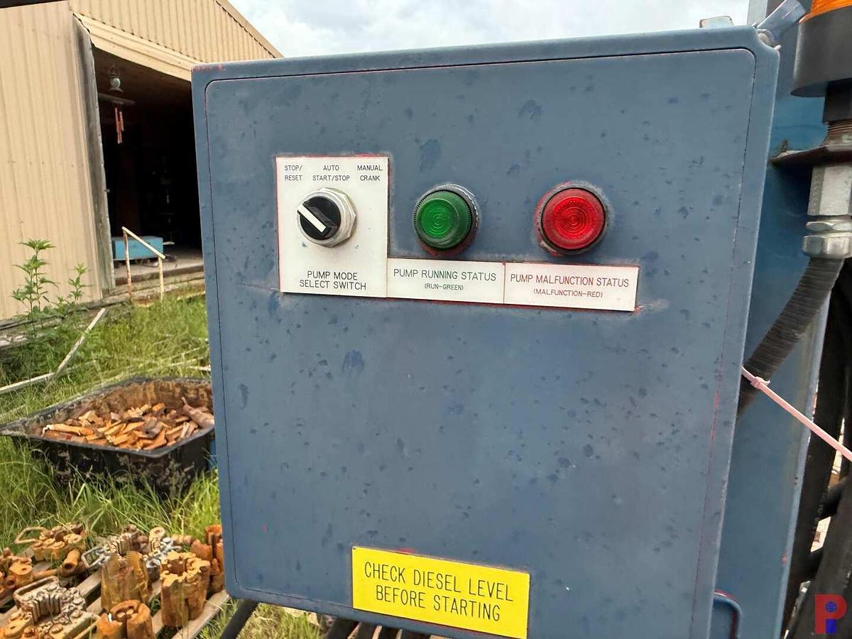 Used MASSCO MOD. S160-11SB3  6-BOTTLE 4-STATION SKIDDED ACCUMULATOR CLOSING UNIT