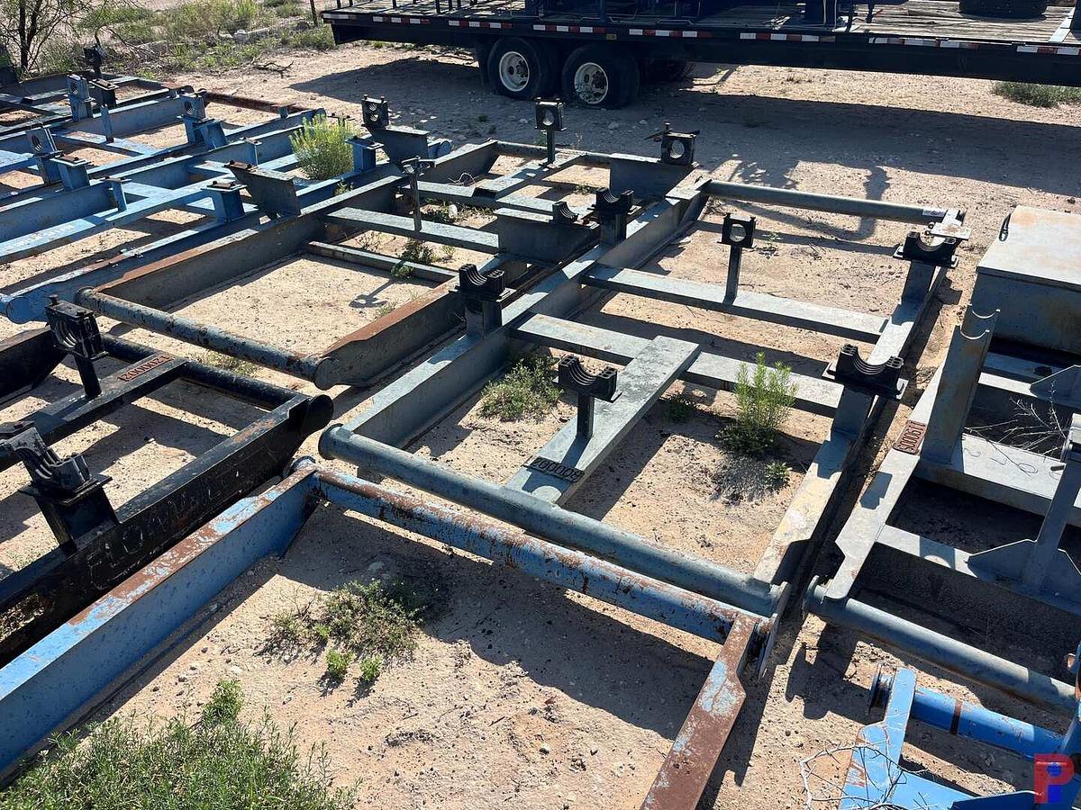 Used (5) 13'x6' PLUG VALVE MANIFOLD SKIDS