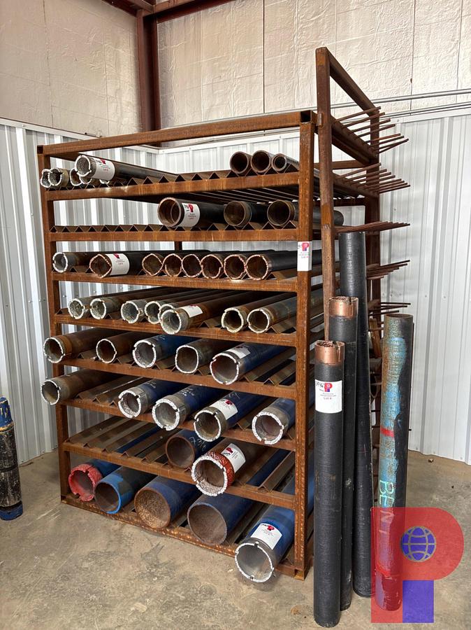 Used 56” X 77” X 96” TOOL RACK