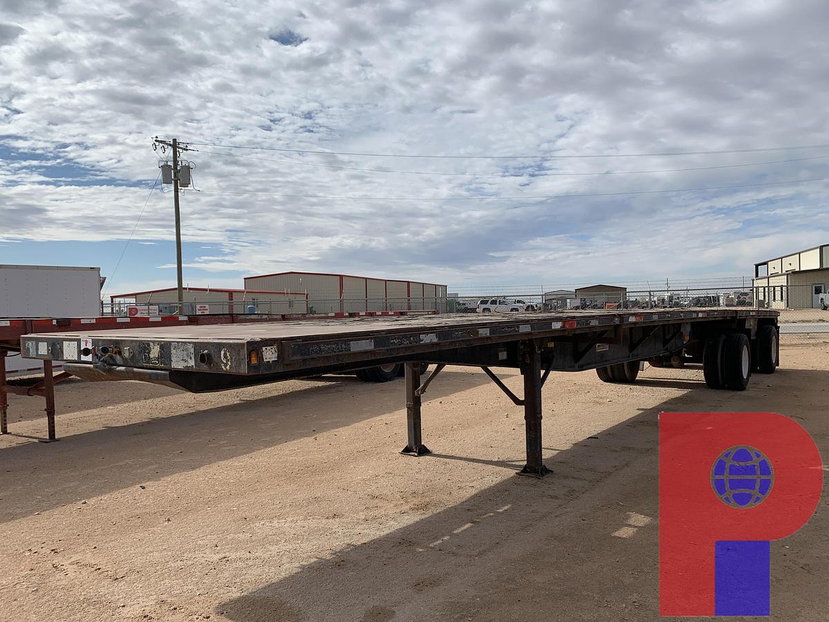 Used SHOP 48’ X 8’ T/A FLATBED TRAILER