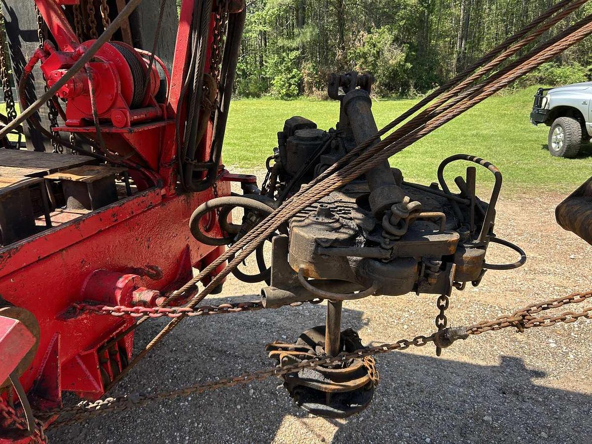 Used FRANKS 658 DD 67'-65,000 13-5/8" X 11" SINGLE POLE WELL SERVICE WORKOVER RIG