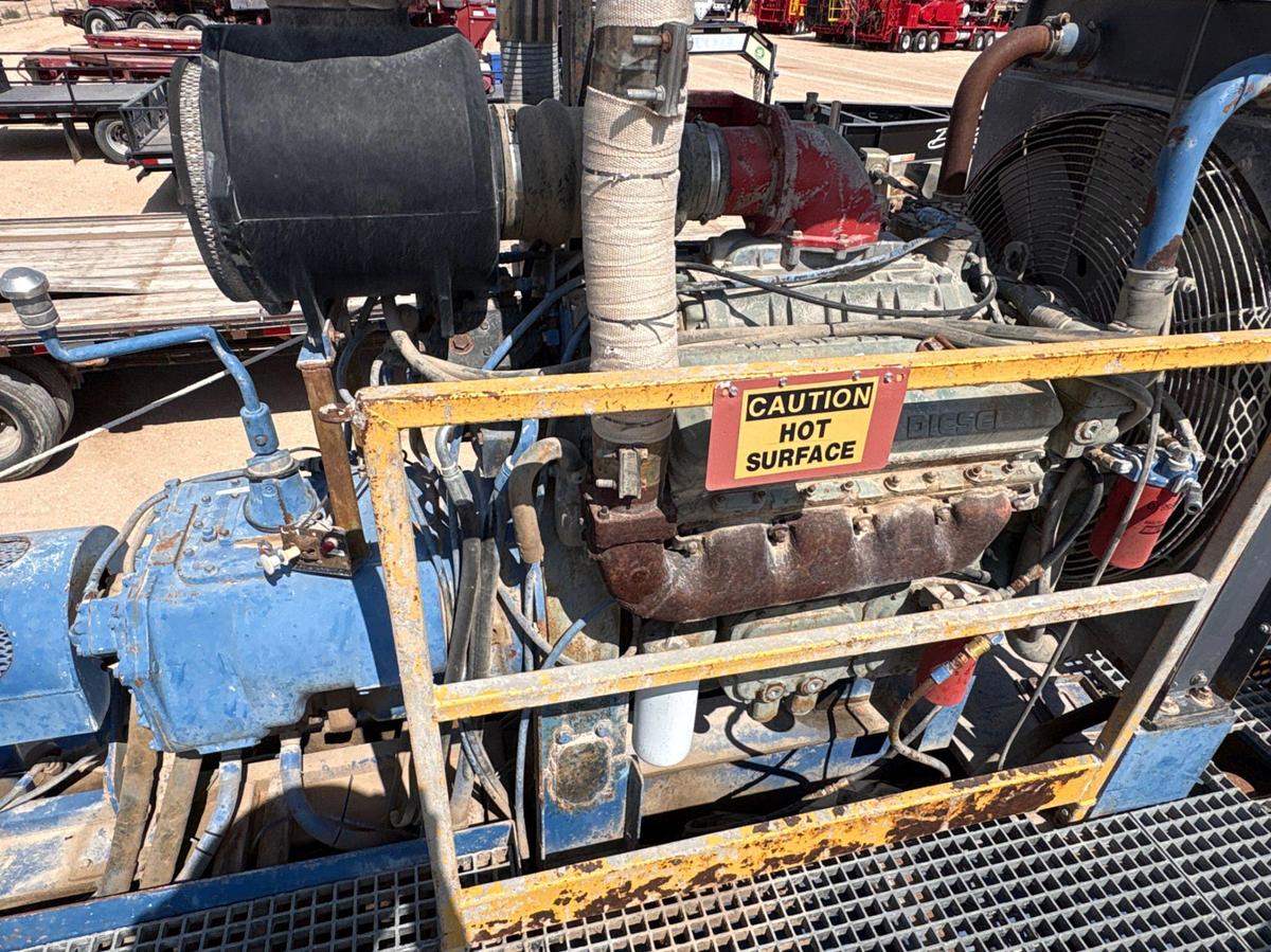 Used 2006 SHOPBUILT T/A CEMENT PUMP TRAILER