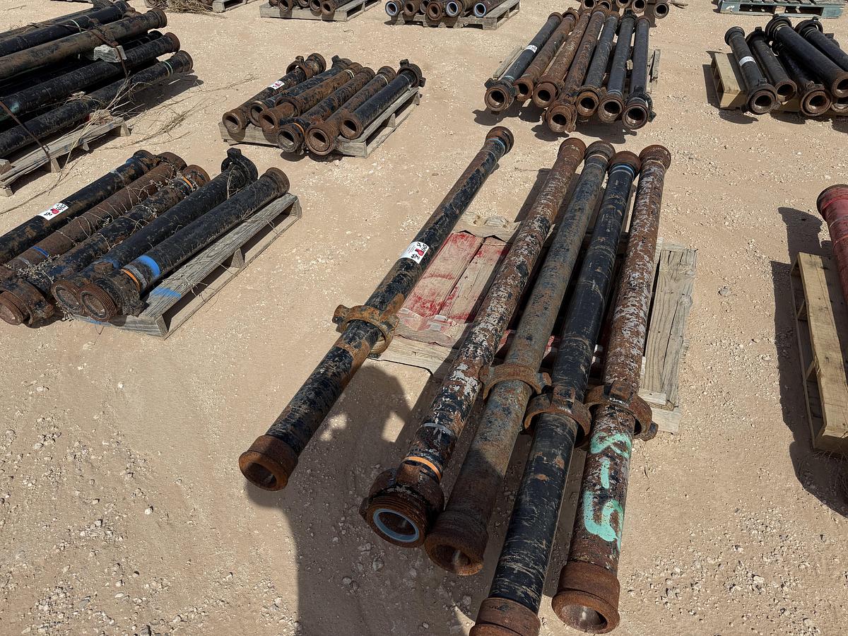 Used (30 X $) 5-PALLETS 4” X 4’L-10’L FIG 1002 10K WP FLOW IRON