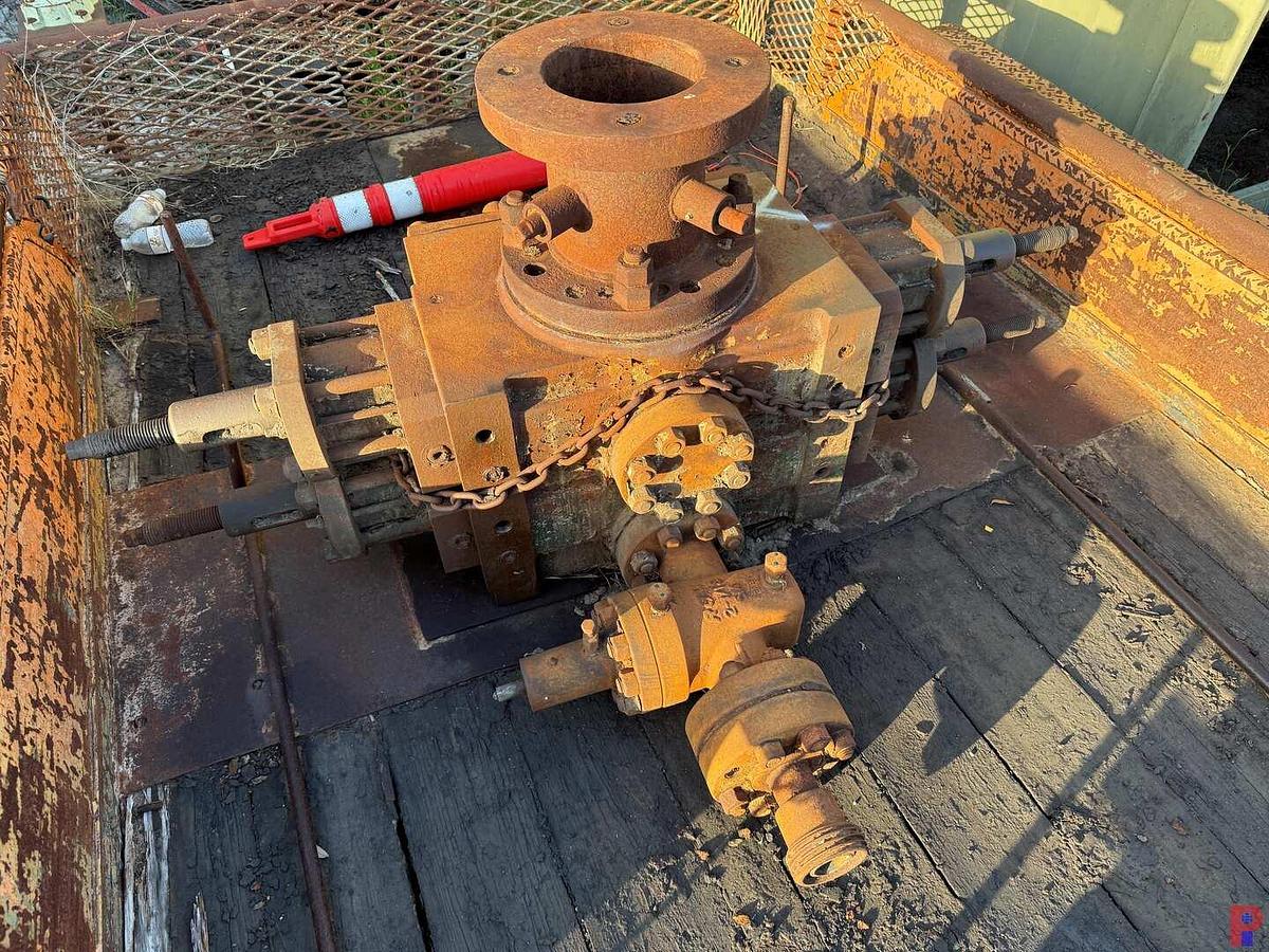 Used 12’ T/A BUMPER PULL TRAILER W/ TOWNSEND 5K HYD. DBL. BOP