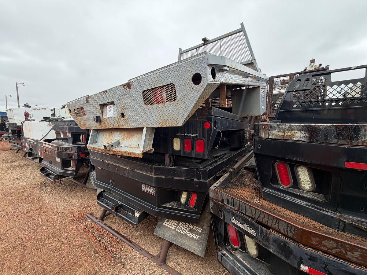 Used (3) Steel Pickup Flatbeds