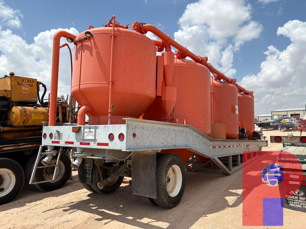 Used 40’ X 101” S/A 4-TANK DRY BULK CEMENT TRAILER