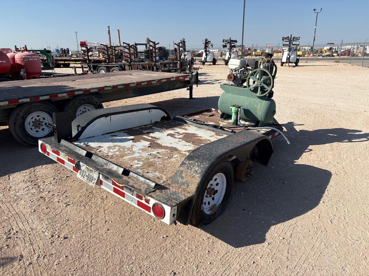 Used 2014 VALLEY INDUSTRIES 10.5’ X 57” T/A BUMPER PULL TRAILER