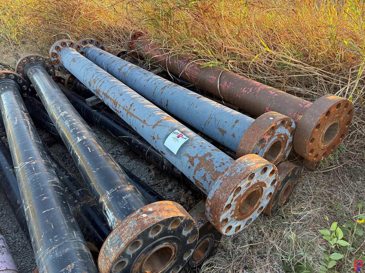 Used (9) 15K-10K 4-1/16”-5-1/16” 10’ LUBRICATOR SPOOLS