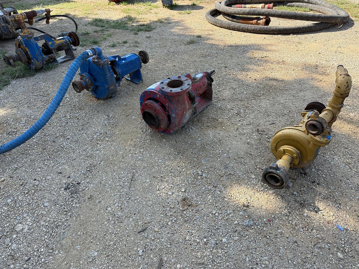 Used (4) ASSORTED MISSION CENTRIFUGAL PUMPS