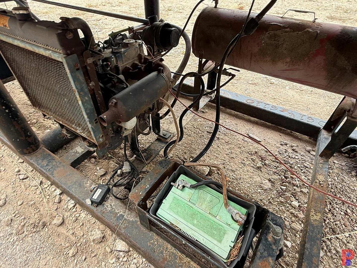 Used 40’L X 50”W X 45”H HYDRAULIC CATWALK SKIDDED