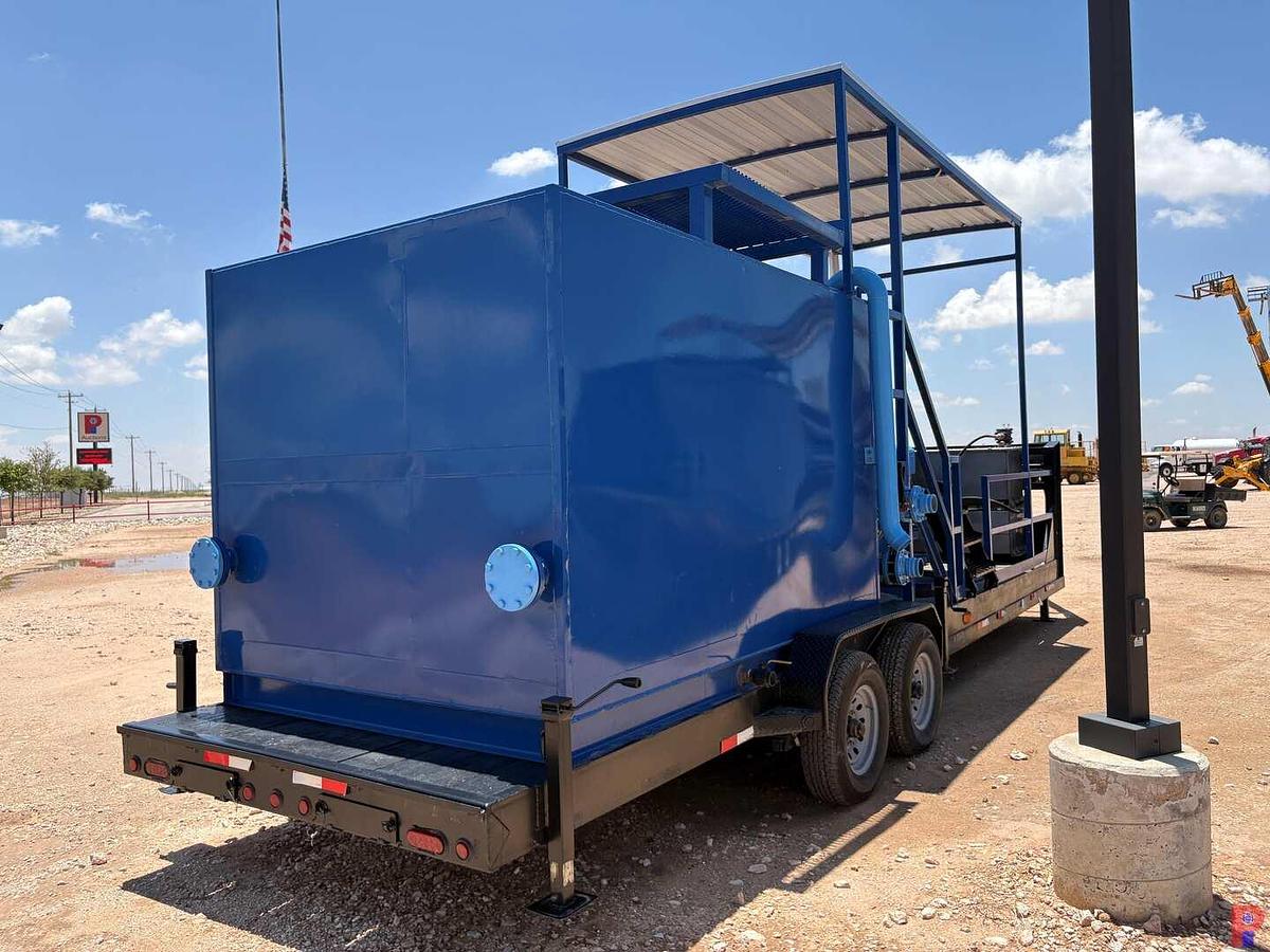 Used 2022 28’ X 7’ T/A GOOSENECK PORTABLE BATCH MIXING TRAILER