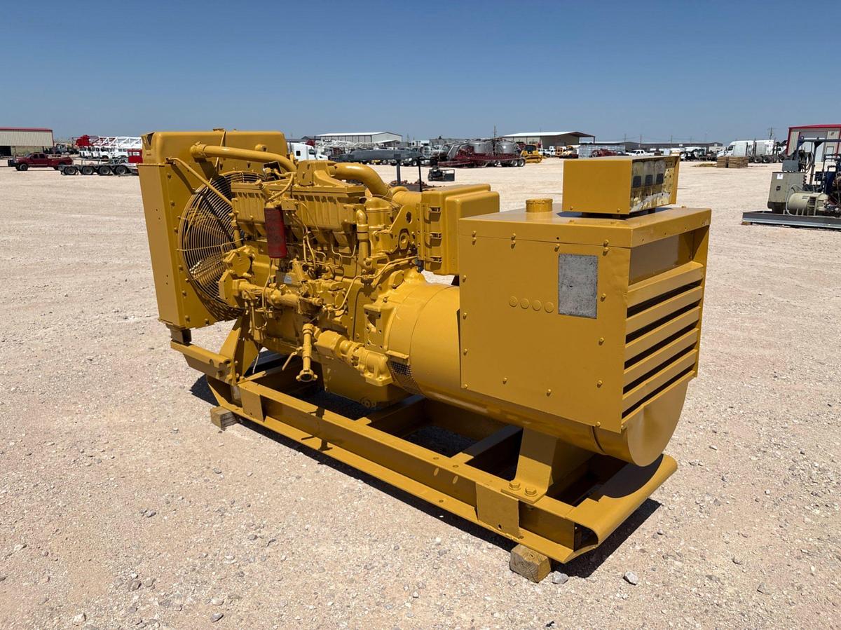 Used Cat D3406 260kw standby gen set