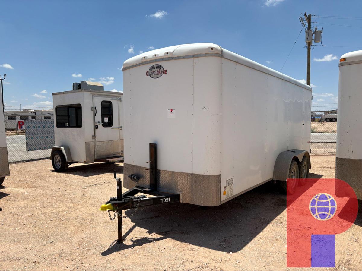 Used 2018 FOREST RIVER 16’ X 6’ T/A BUMPER PULL ENCLOSED TRAILER