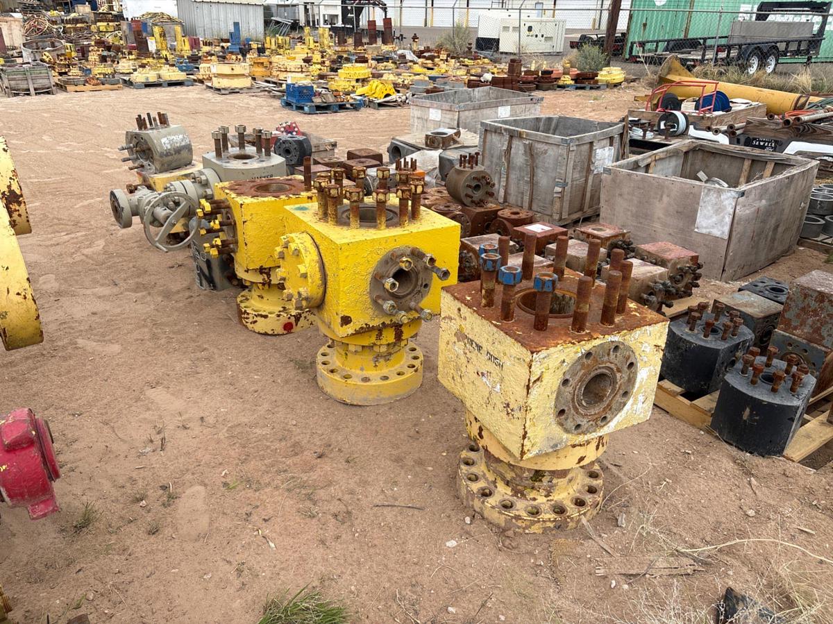 Used (6) 7-1/16” x 4-1/16” & (1) 2-9/16” x 3” fluid crosses