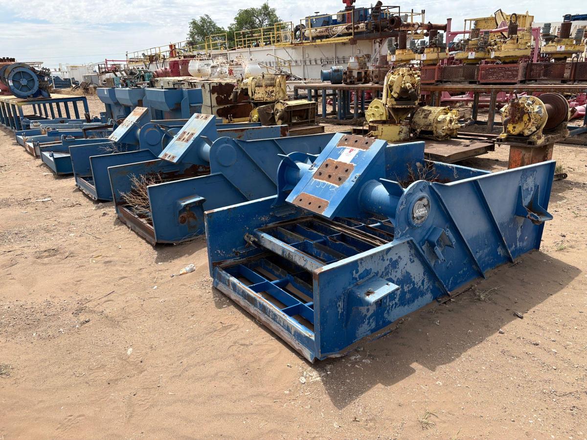 Used (3) incomplete shale shaker bodies