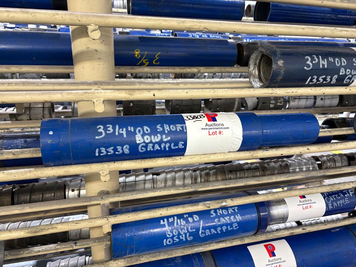 Used 3-3/4”OD short catch bowl overshot gr13538