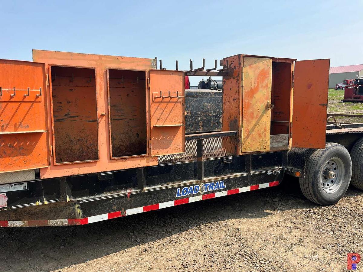 Used 2015 LOAD TRAIL 24’ T/A BUMPER PULL TOOL TRAILER