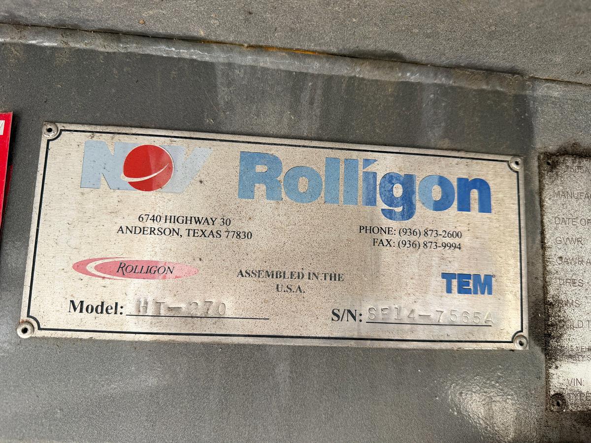 Used 2014 NOV HT-270 Hydration Unit Trailer