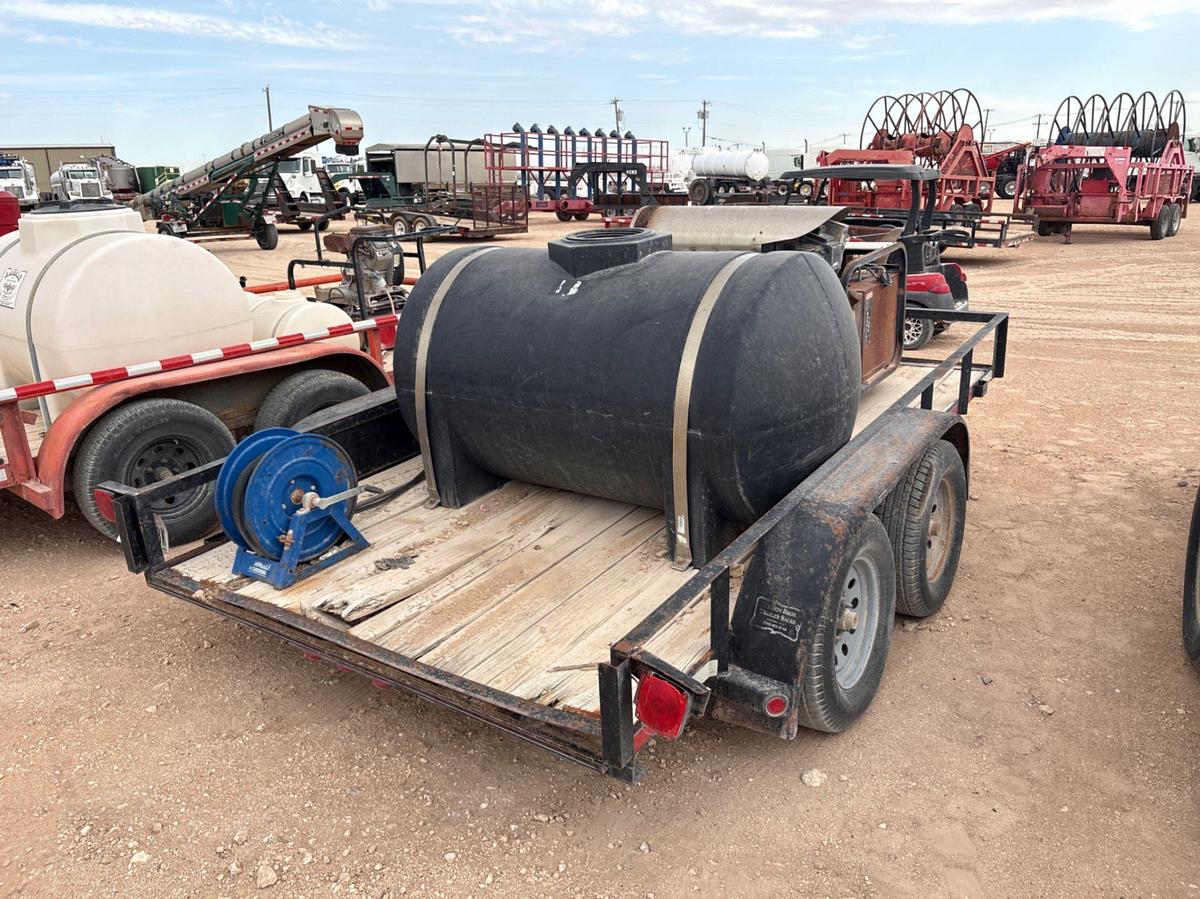 Used 2011 LAMAR TRAILERS 12’ X 6.5’ T/A BUMPER PULL PRESSURE WASH TRAILER