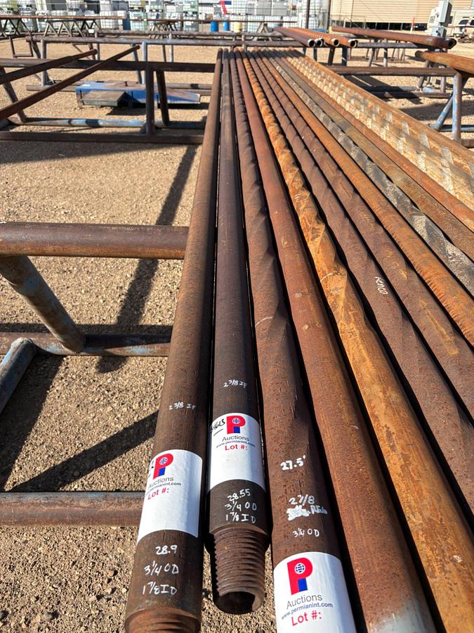 Used 3-1/4”OD X 1-7/8”ID X 28.55’L SLICK DRILL COLLAR W/ 2-3/8IF CONNECTIONS