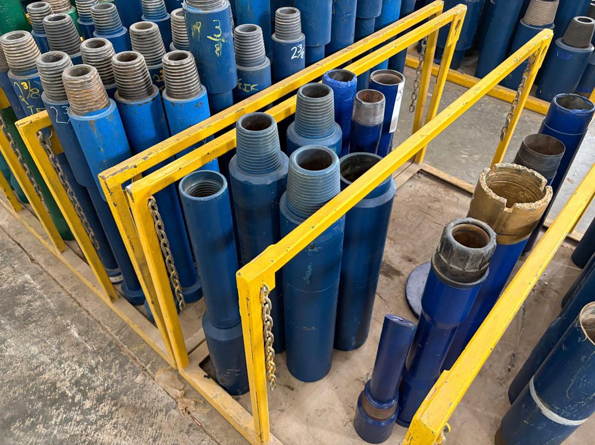 Used Lot of (8) assorted x-over subs & tubing pup jts