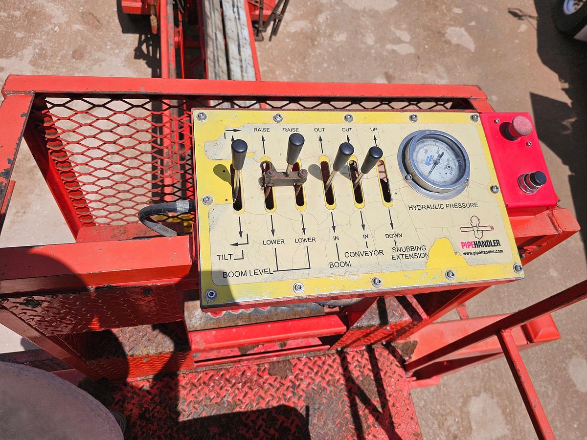 Used 40’ T/A GOOSENECK PIPE HANDLER TRAILER