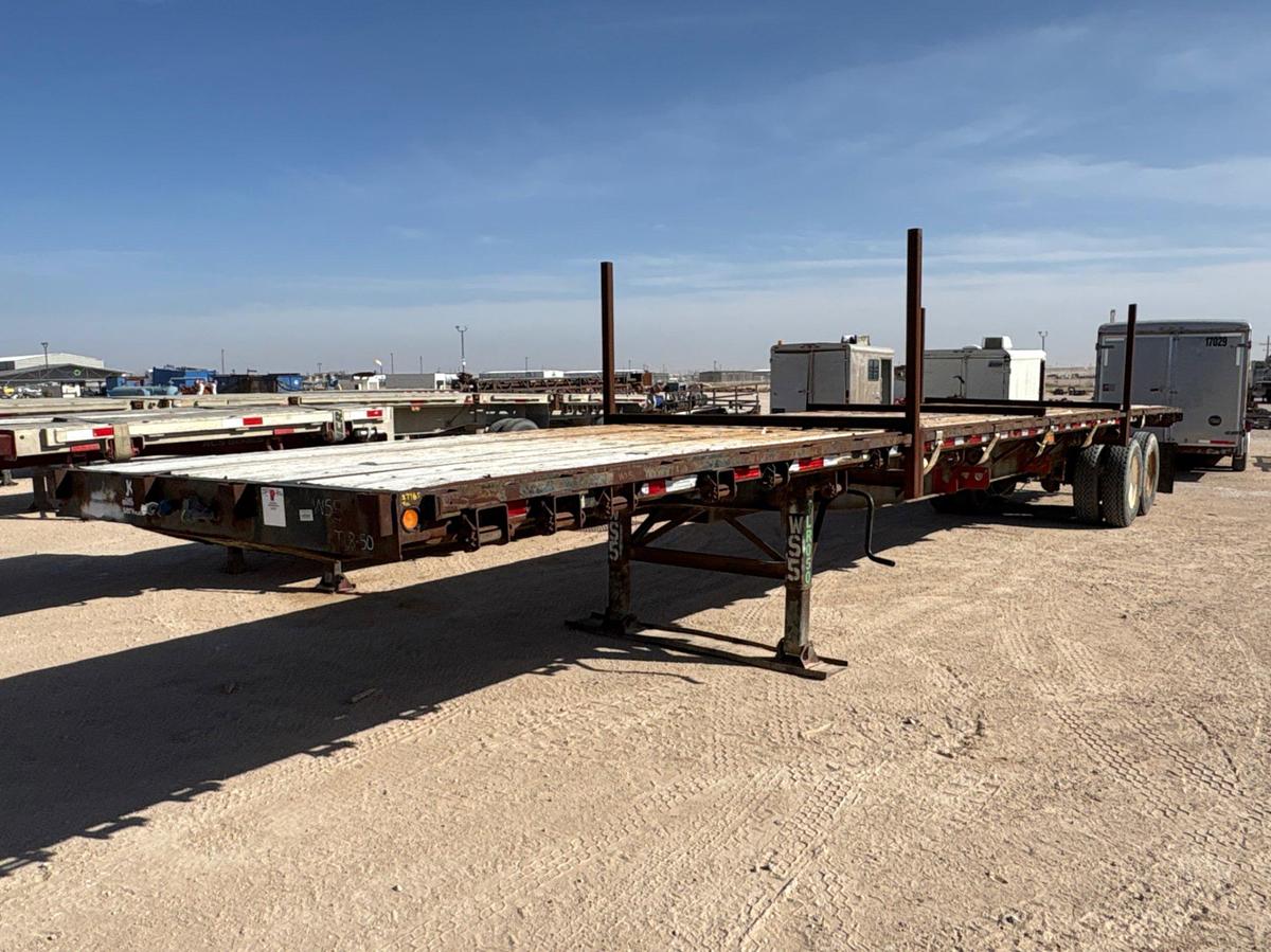 Used 1995 GREAT DANE 48’ X 8’ T/A FLATBED TRAILER