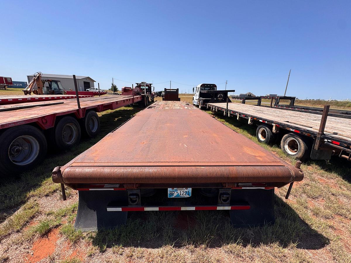 Used 40' OILFIELD STEP DECK TRAILER