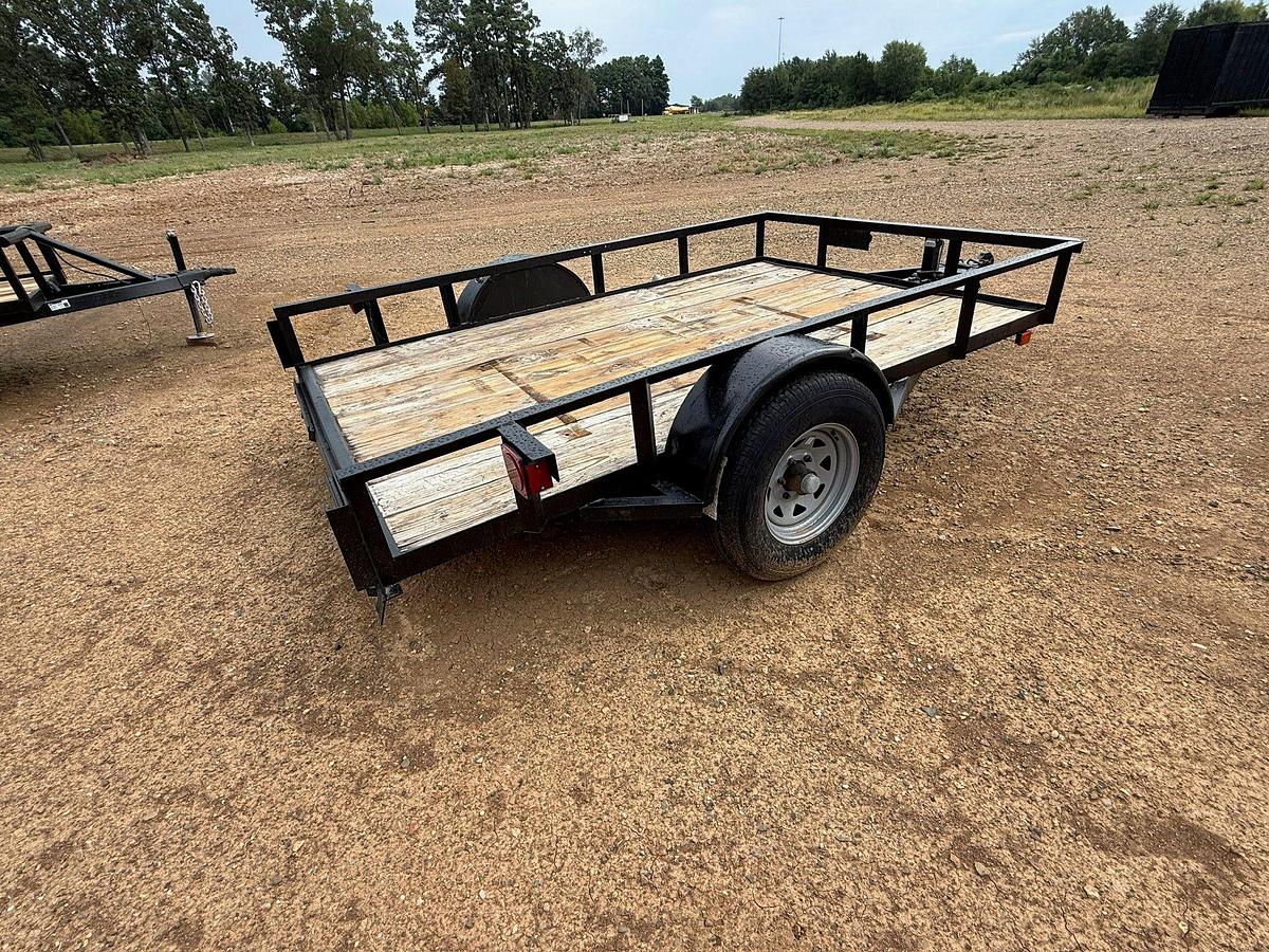 Used 2014 C & M 10' X 6'6" S/A BP UTILITY TRAILER