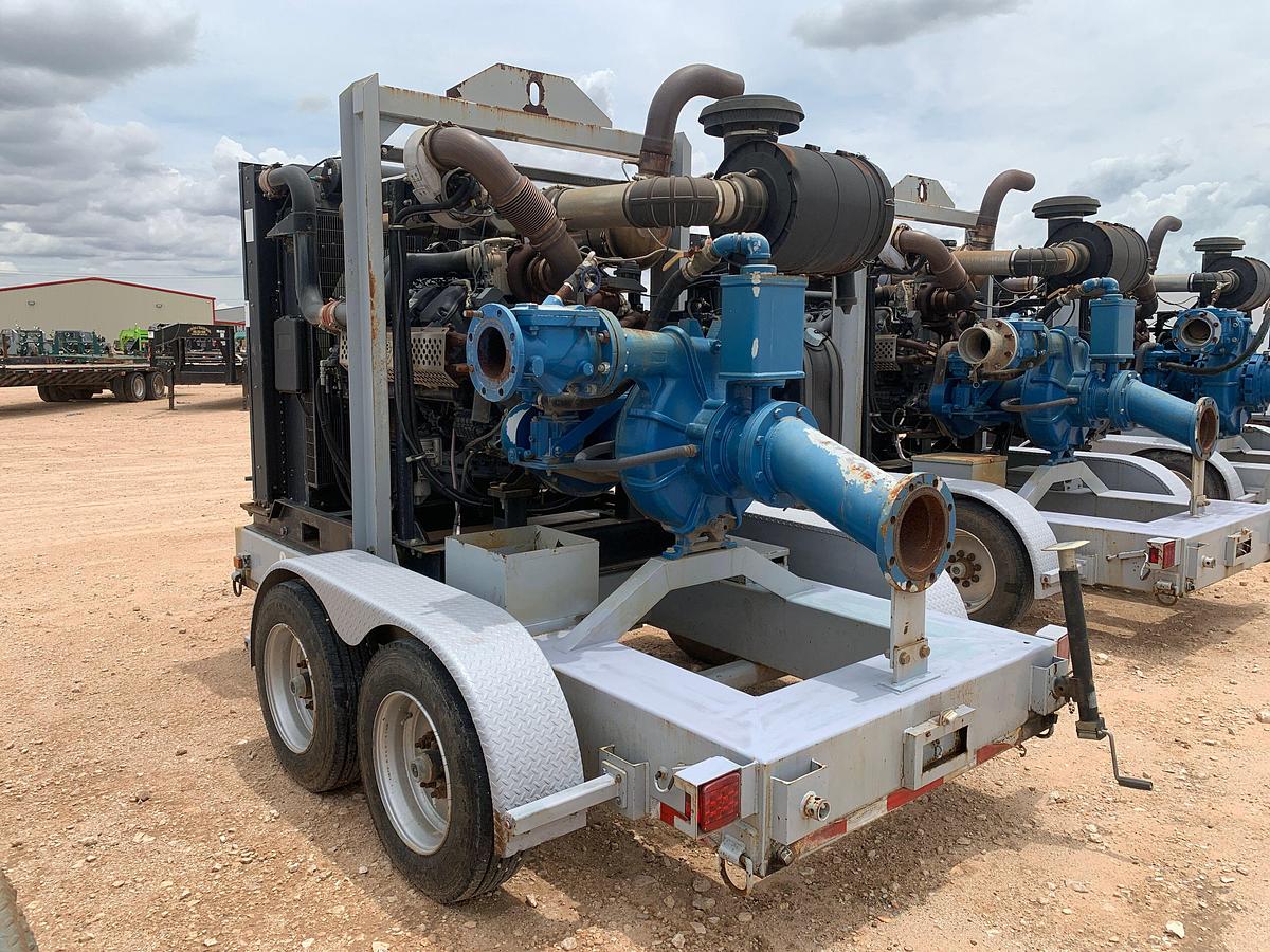 Used 2019 RWN PUMP & FABRICATION PIONEER 6 X 8 WATER TRANSFER PUMP TRAILER