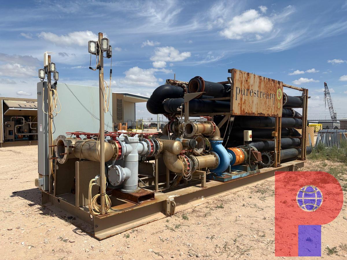 Used WATER TREATMENT FLOC SKID
