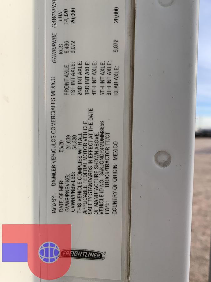 Used 2021 FREIGHTLINER CORONADO 122 SD T/A DAYCAB HAUL TRUCK