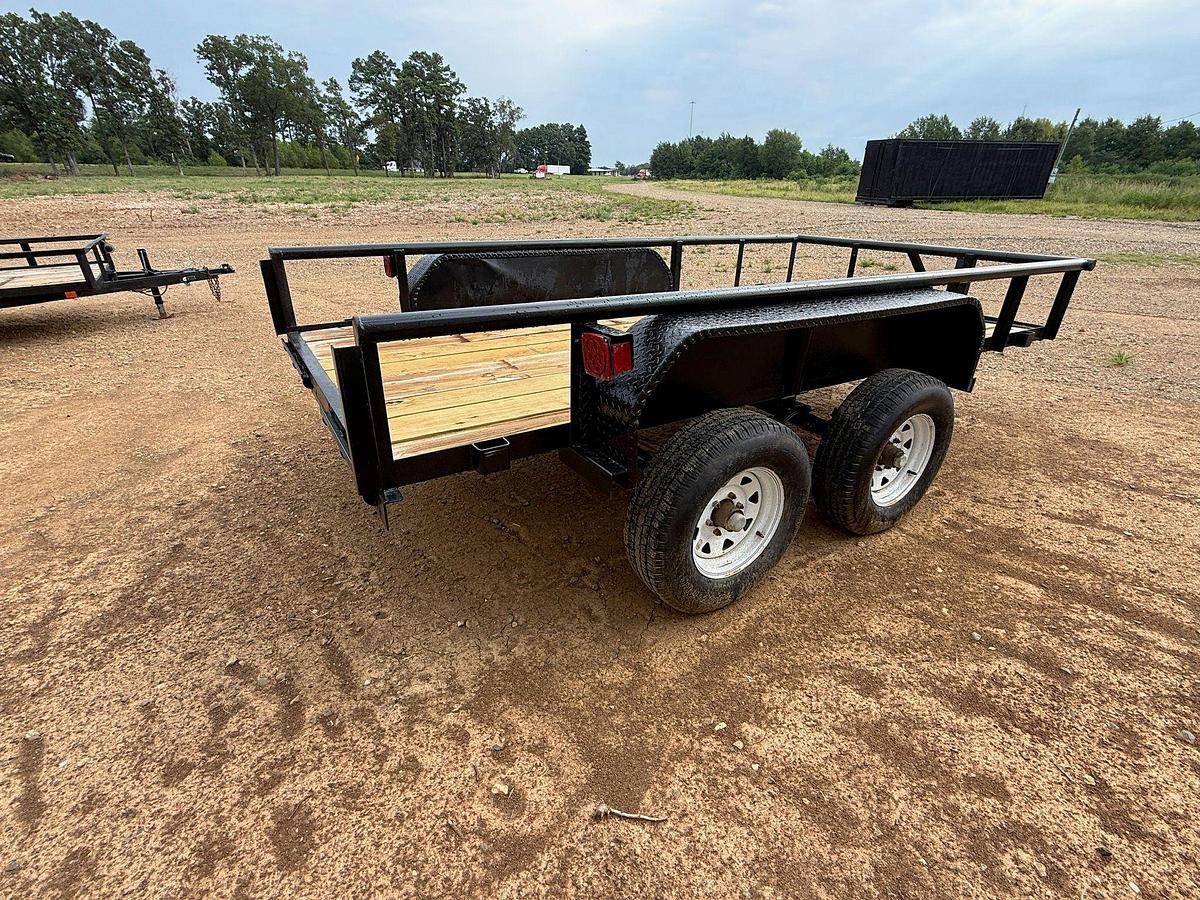 Used 2014 TIGER TRAILERS 12' X 6' T/A BP UTILITY TRAILER